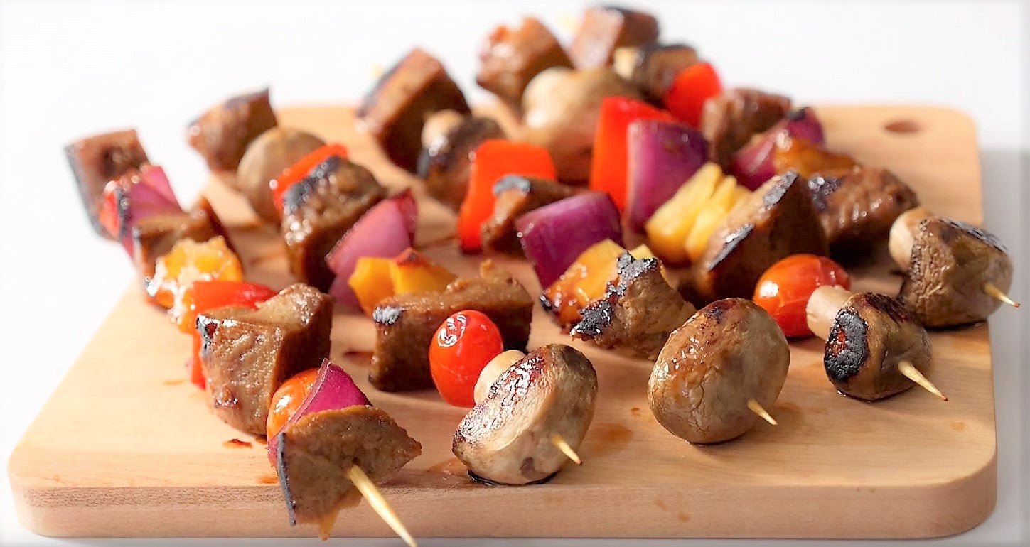 Vegan Chicken Skewers – The Herbivorous Butcher