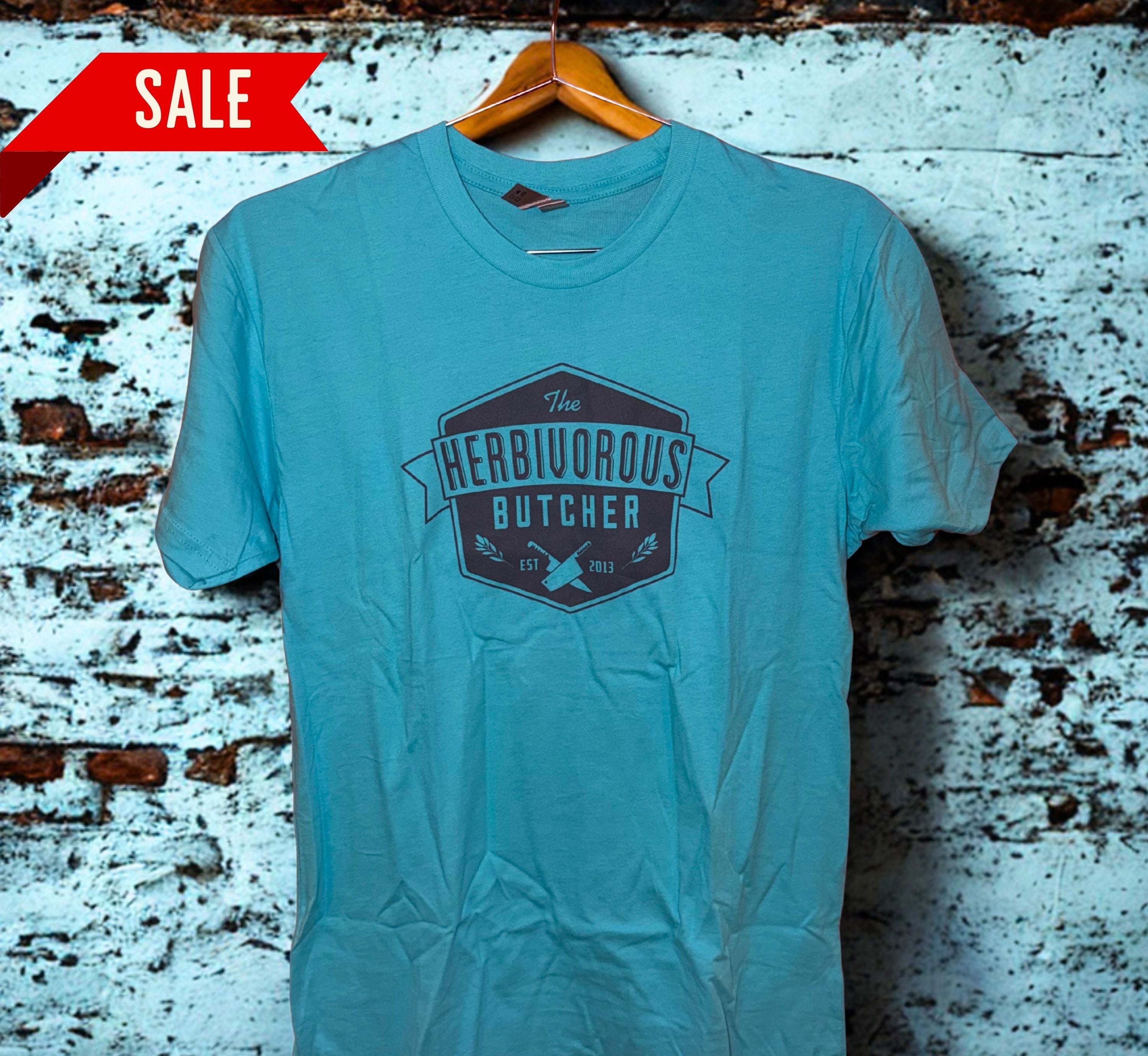 T-Shirt (Aqua) – The Herbivorous Butcher