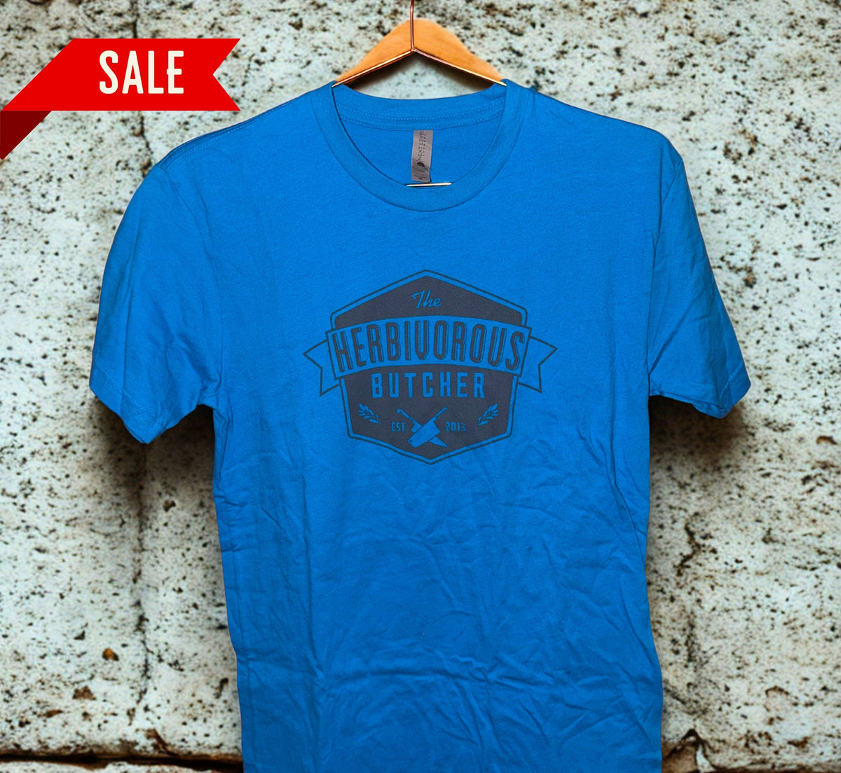T-Shirt (Blue Raspberry) – The Herbivorous Butcher