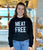 Super Soft Meat Free HB Crew Neck Sweatshirt