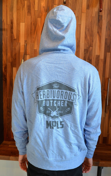 Hoodie (Light Blue Heather)
