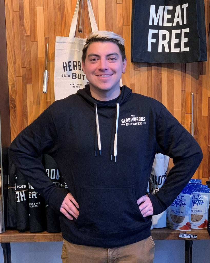 Vegan hoodie on sale pullover