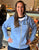 Hoodie (Light Blue Heather)