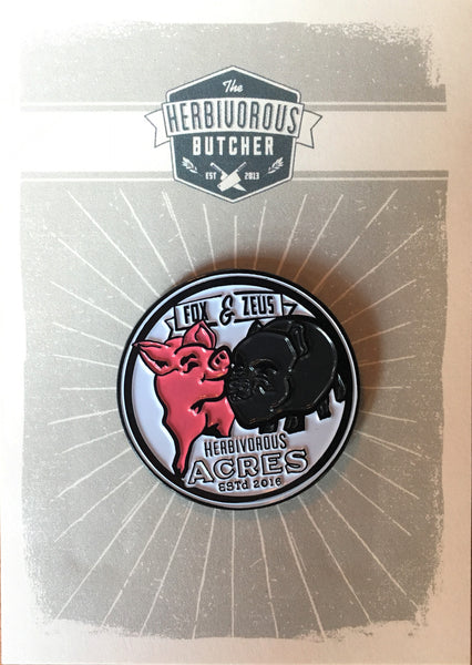 Herbivorous Acres Piggy Pin