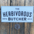 Herbivorous Butcher Logo Sticker